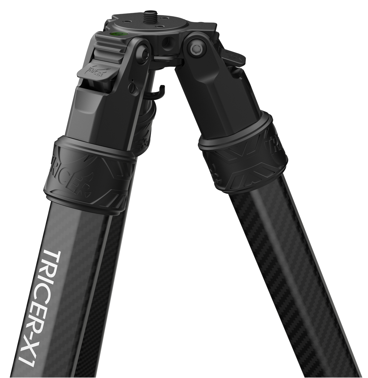 Tricer X1 Carbon Fiber Competition Shooting Tripod - Black — view 3