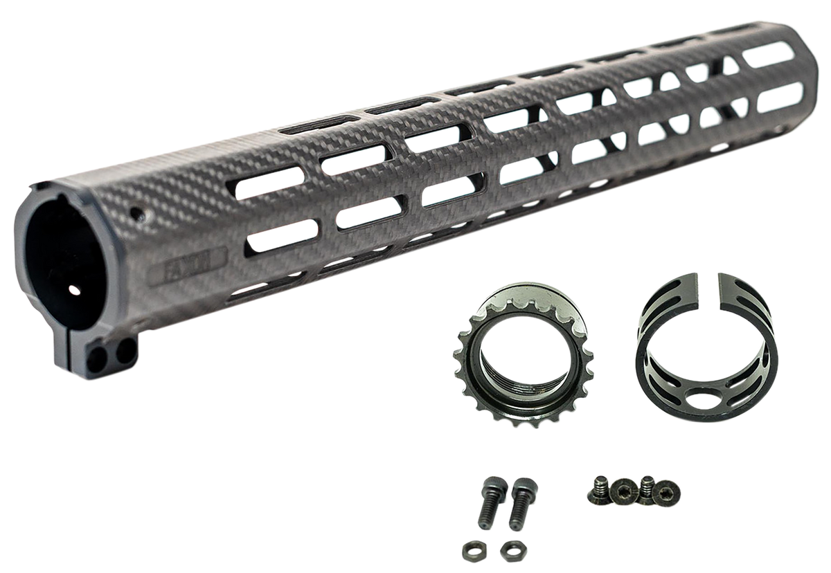 Faxon Firearms Streamline 15" Carbon Fiber M-LOK AR-15 Handguard — view 3