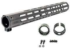 Faxon Firearms Streamline 15" Carbon Fiber M-LOK AR-15 Handguard — view 3