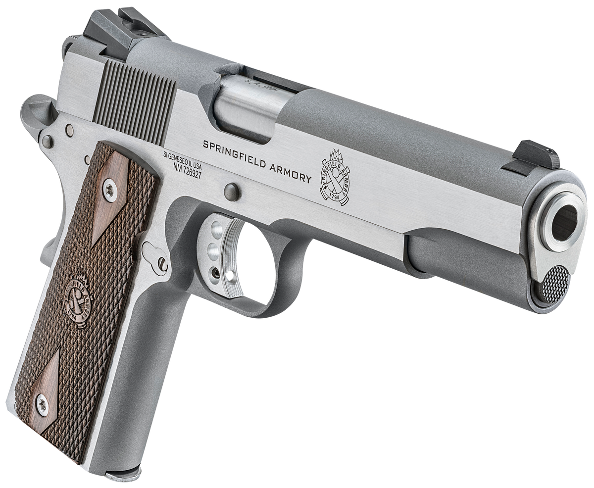 Springfield Armory 1911 Garrison 9mm Luger 5" 9+1 SAO Pistol - Stainless — view 3