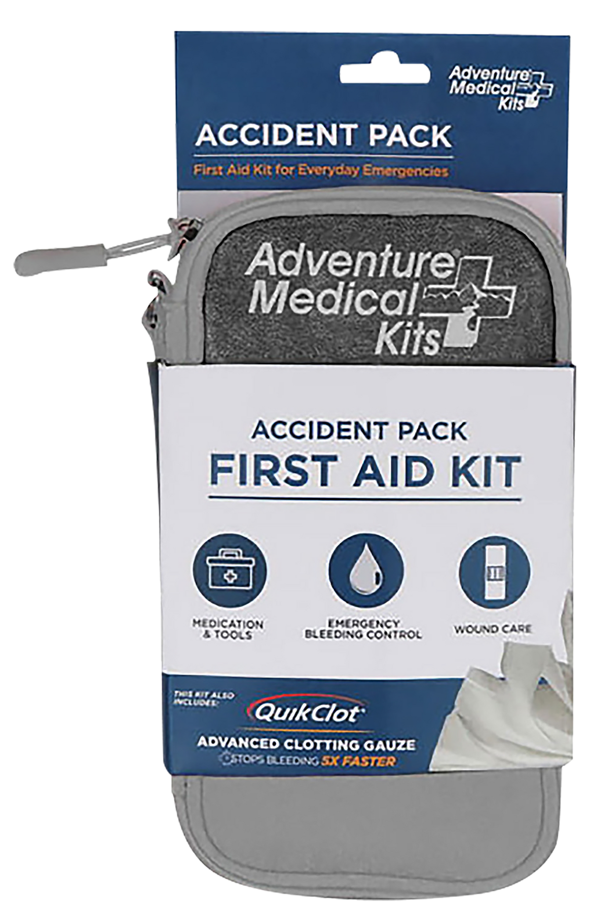 Adventure Medical Kits Accident Pak QuikClot Hemostatic Bleeding Control Kit — view 3