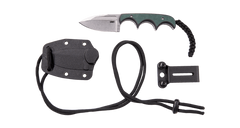 Columbia River CRKT 2396C Minimalist 2.15" Spear Point Fixed Blade Plain 8Cr13MoV GRN/BLK — view 3