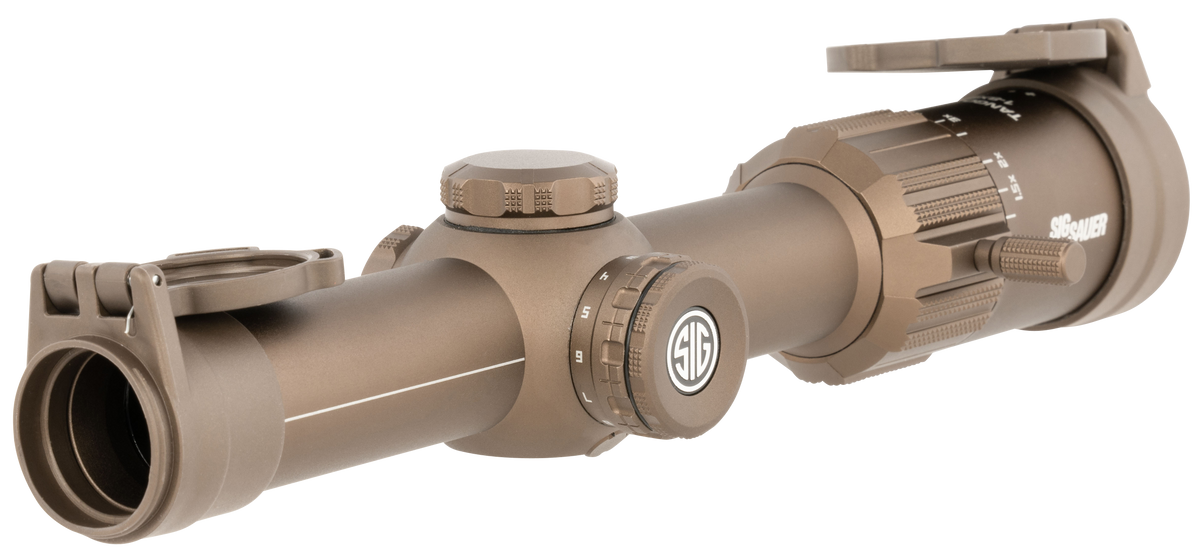 Sig Sauer Electro-Optics Tango-MSR 1-8x24mm 30mm Tube LPVO Riflescope - Coyote — view 3