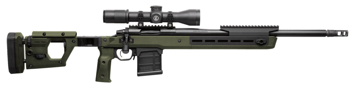 Magpul Industries Pro 700 Fixed Stock OD Green Polymer/Aluminum for Remington 700 SA — view 3