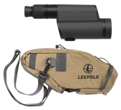 Leupold Mark 4 12-40x60mm Straight Body Inverted H-32 Spotting Scope - Black Carbon Fiber/Magnesium — view 3