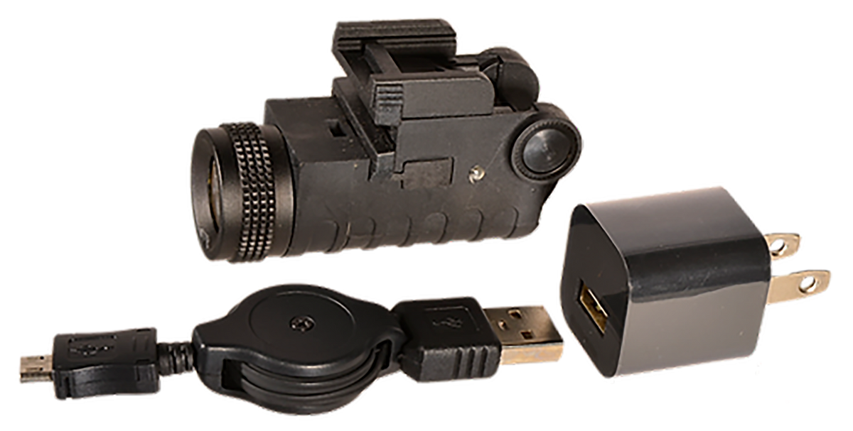 AimShot TXP Rechargeable Pistol Light 130 Lumens Matte Black LED — view 3