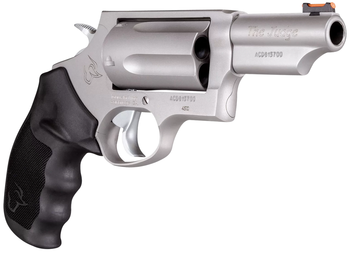 Taurus Judge Compact 45 Colt (LC)/410 Bore 3" 5-Rd DA/SA Revolver - Matte Stainless — view 3