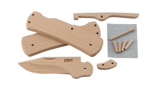 Columbia River 1032 Nathan's Knife Kit 3.25" Lockback Wood — view 3