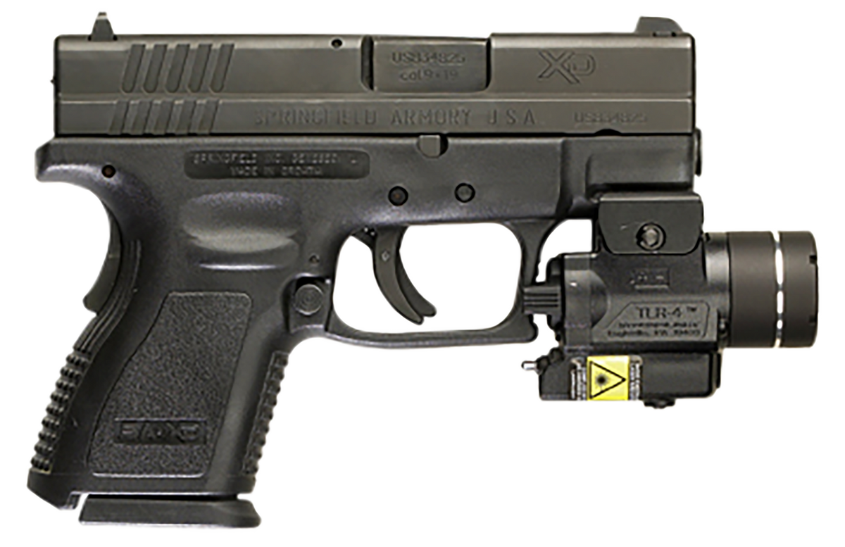 Streamlight 69240 TLR-4 Gun Light 170 Lumens White C4 LED/Red Laser Black — view 3