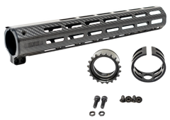 Faxon Firearms Streamline 13" Carbon Fiber M-LOK AR-15 Handguard — view 3