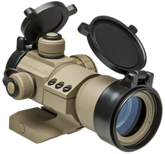 NcSTAR DRGB135T 1x 35mm Tube Reflex Optic 3 MOA Red/Green/Blue Dot Tan — view 3
