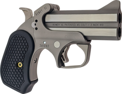 Bond Arms Rowdy XL Rough Series 45 Colt / 410 Bore 3.5" 2-Rd Derringer - Matte Stainless — view 3