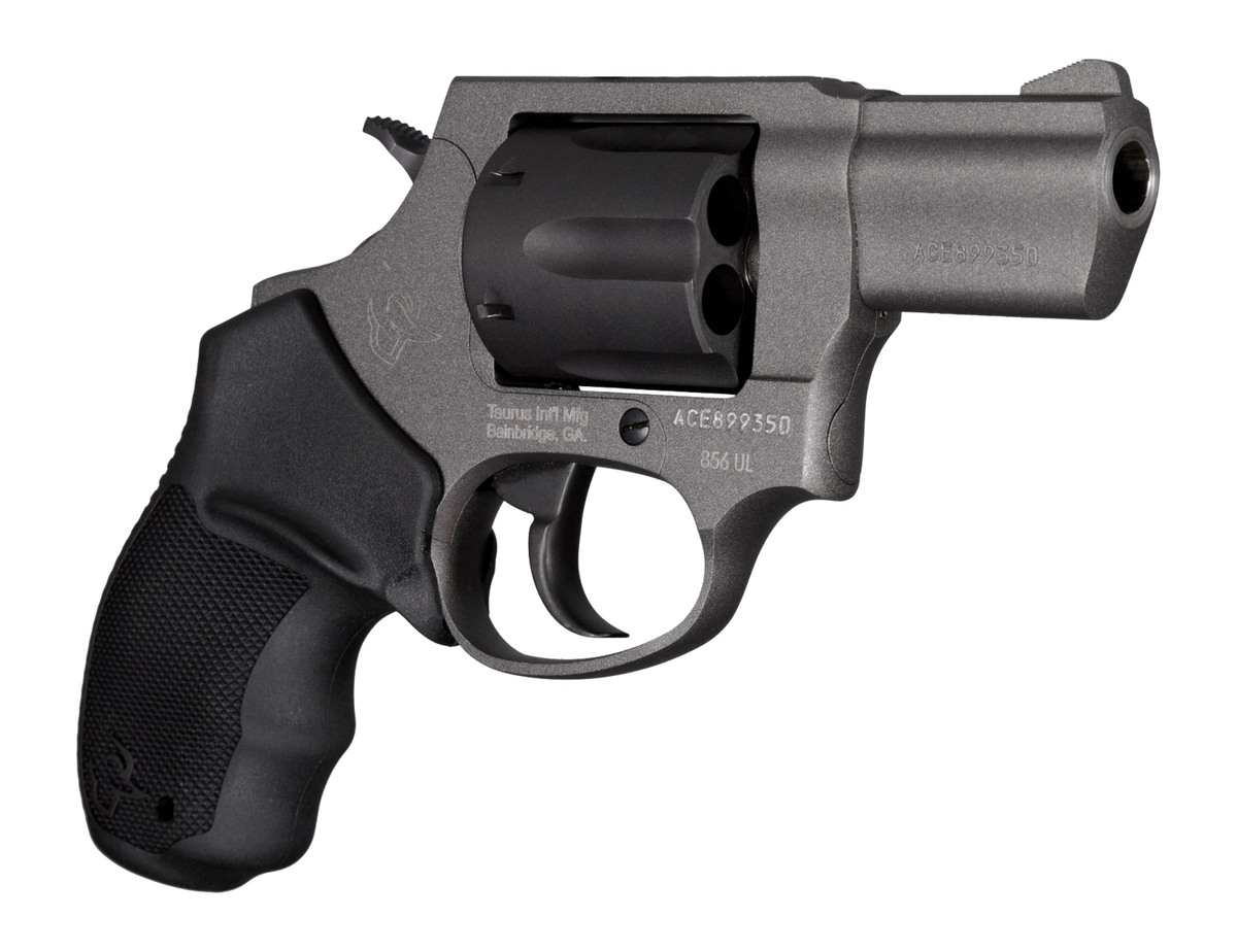 Taurus 856 UltraLite 38 Special +P 2" 6-Shot DA/SA Revolver - Tungsten Cerakote — view 3