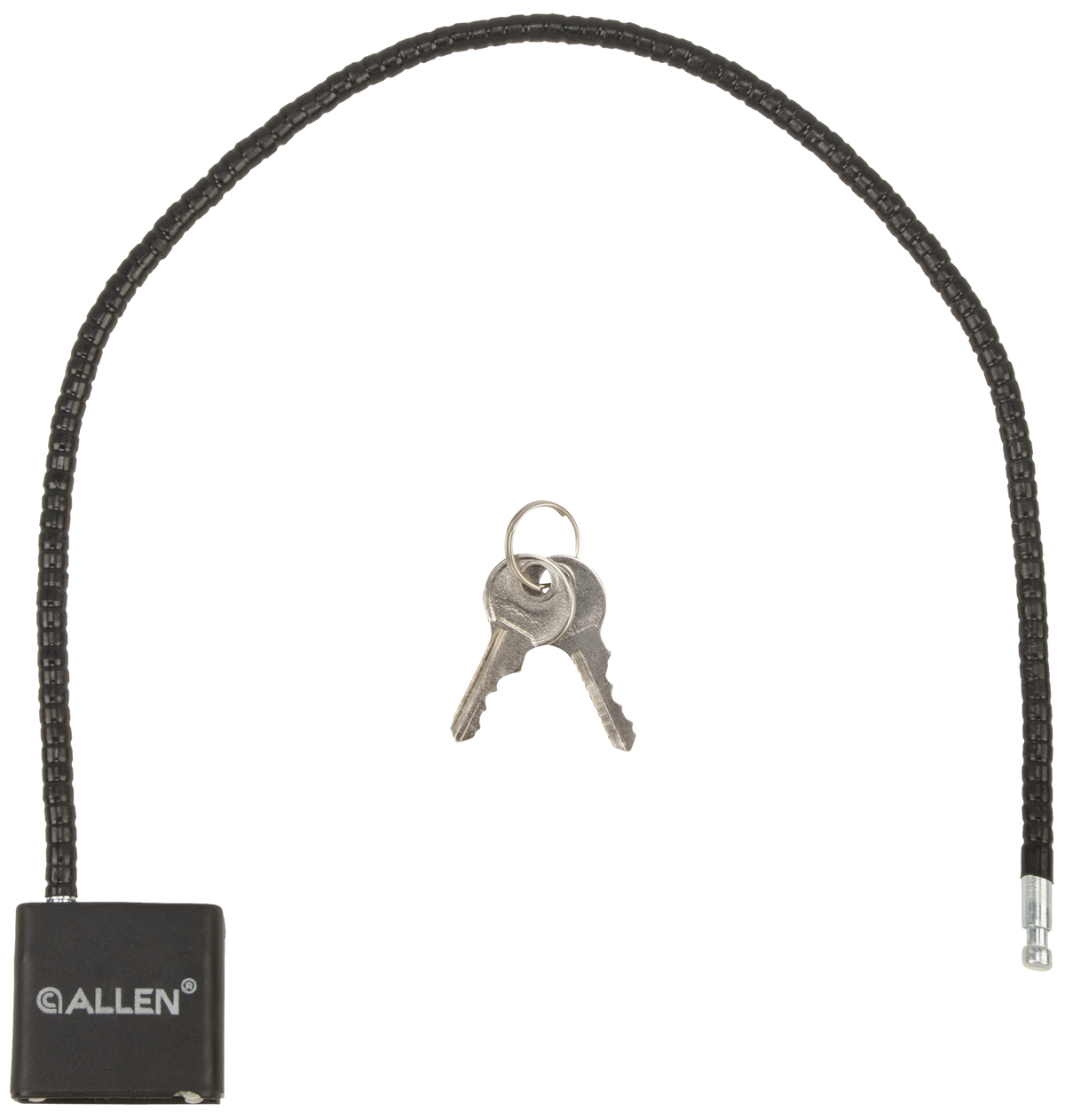 Allen 15414 Cable Gun Lock 15" Black Stainless Steel - Handgun/Rifle/Shotgun — view 3