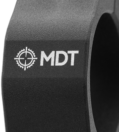 MDT Sporting Goods Premier Scope Rings 34mm Tube 1.25" High Black Anodized Aluminum Picatinny — view 3