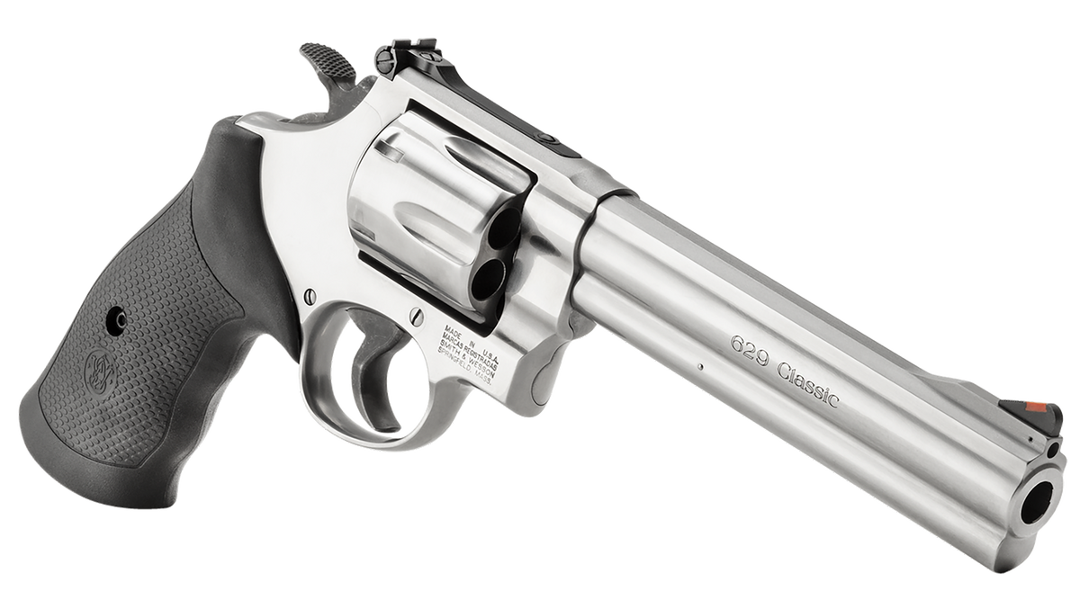 Smith & Wesson Model 629 Classic 44 Rem Mag 6.5" 6-Rd DA/SA Revolver - Satin Stainless - CA Compliant — view 3