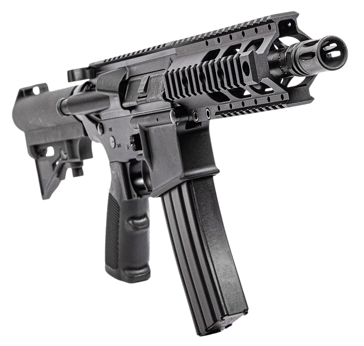 DPMS Kitty Kat 300 A4 .300 AAC Blackout 7.5" 30+1 Semi-Auto Pistol — view 3