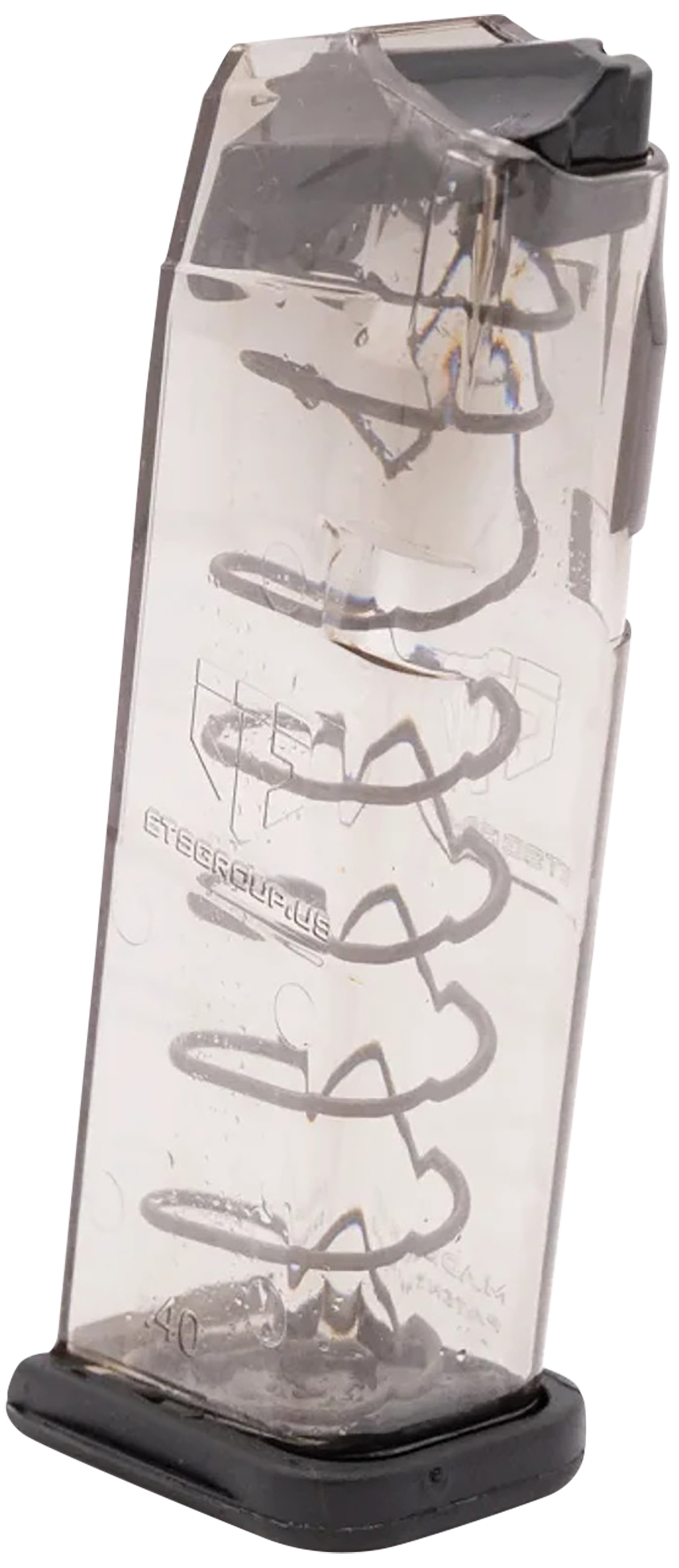 ETS Group GLK23 40 S&W 13rd Clear Polymer Magazine - Fits Glock 23/27 — view 3