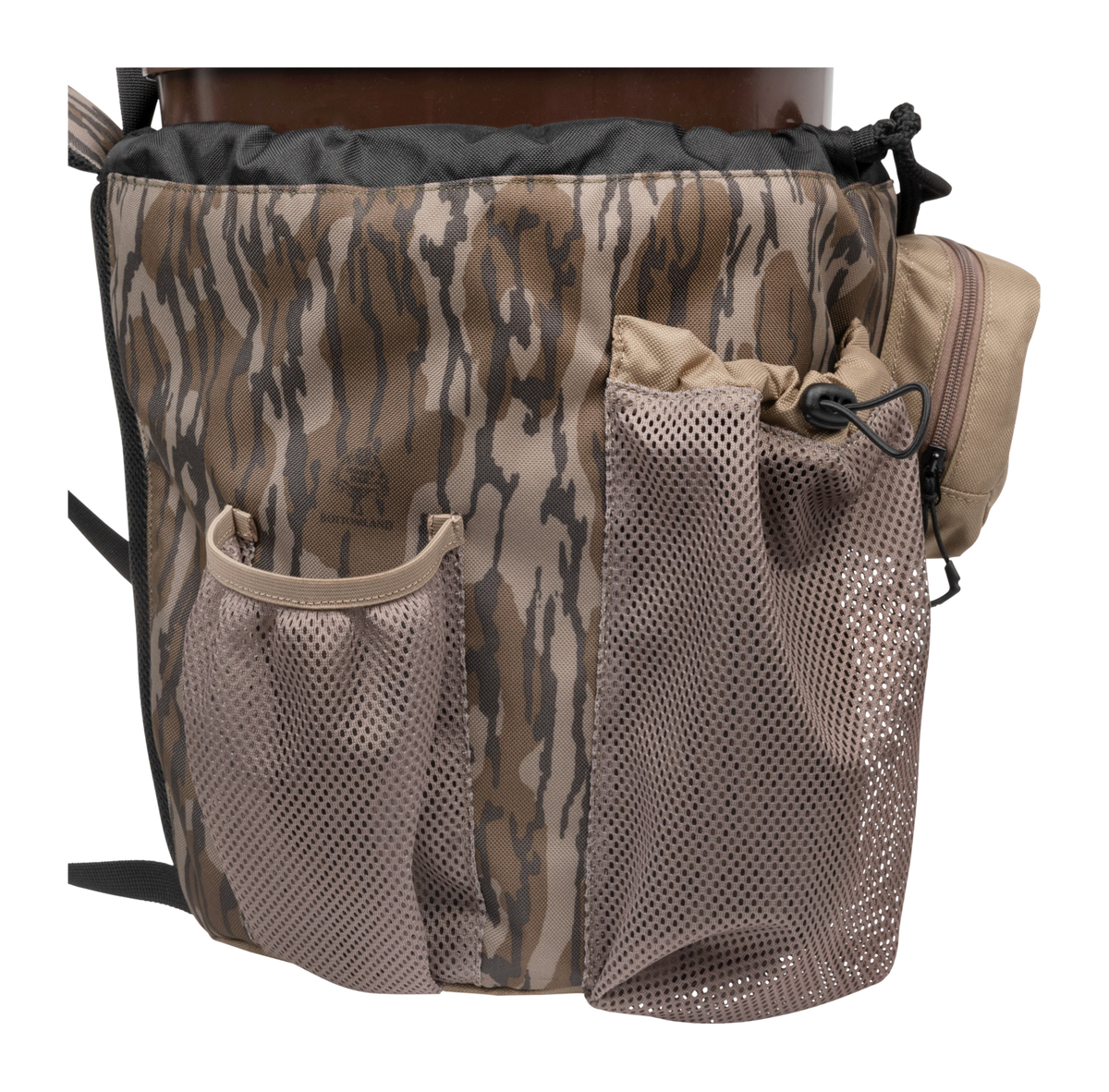 Allen 5587 Dove Bucket Organizer - 5-Gallon Bucket Shell Carrier with Padded Backpack Straps — view 3