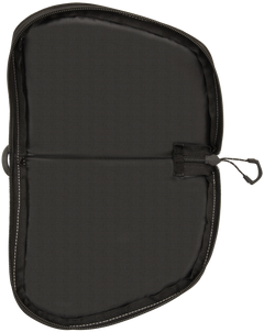 Girls With Guns Midnight 8" Handgun Case Black/Shade Blackout Camo - Locking Zipper — view 3