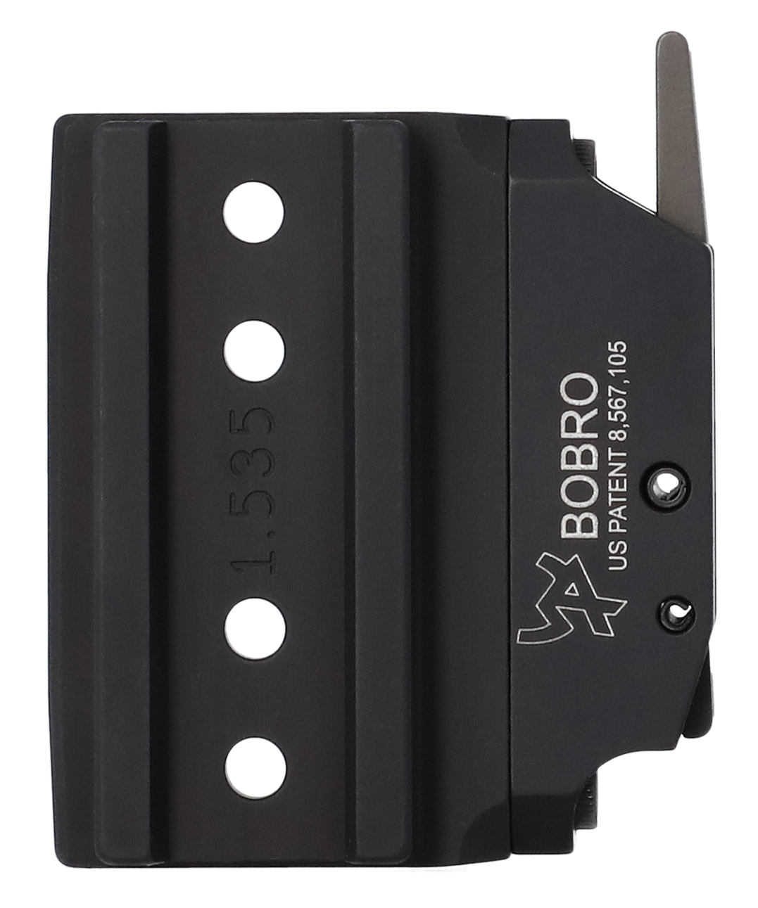 Sig Sauer Electro-Optics Echo CV QR 1.535" Quick Release Bobro-Style Optic Mount - Black — view 3