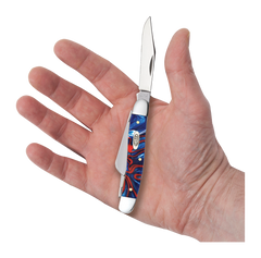 Case 11201 Patriotic Kirinite Medium Stockman Folding Pocket Knife — view 3