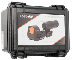 Holosun HS510CHM3X HS510C & HM3X Combo Kit 1x/3x 2 MOA Red Dot/65 MOA Circle Black Anodized — view 3