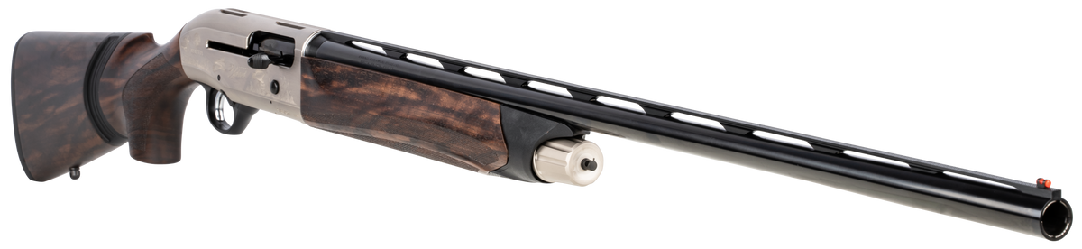 Beretta A400 Upland 20 Gauge 28" 2+1 Semi-Auto Shotgun - Kick-Off, Nickel Engraved, Walnut — view 3