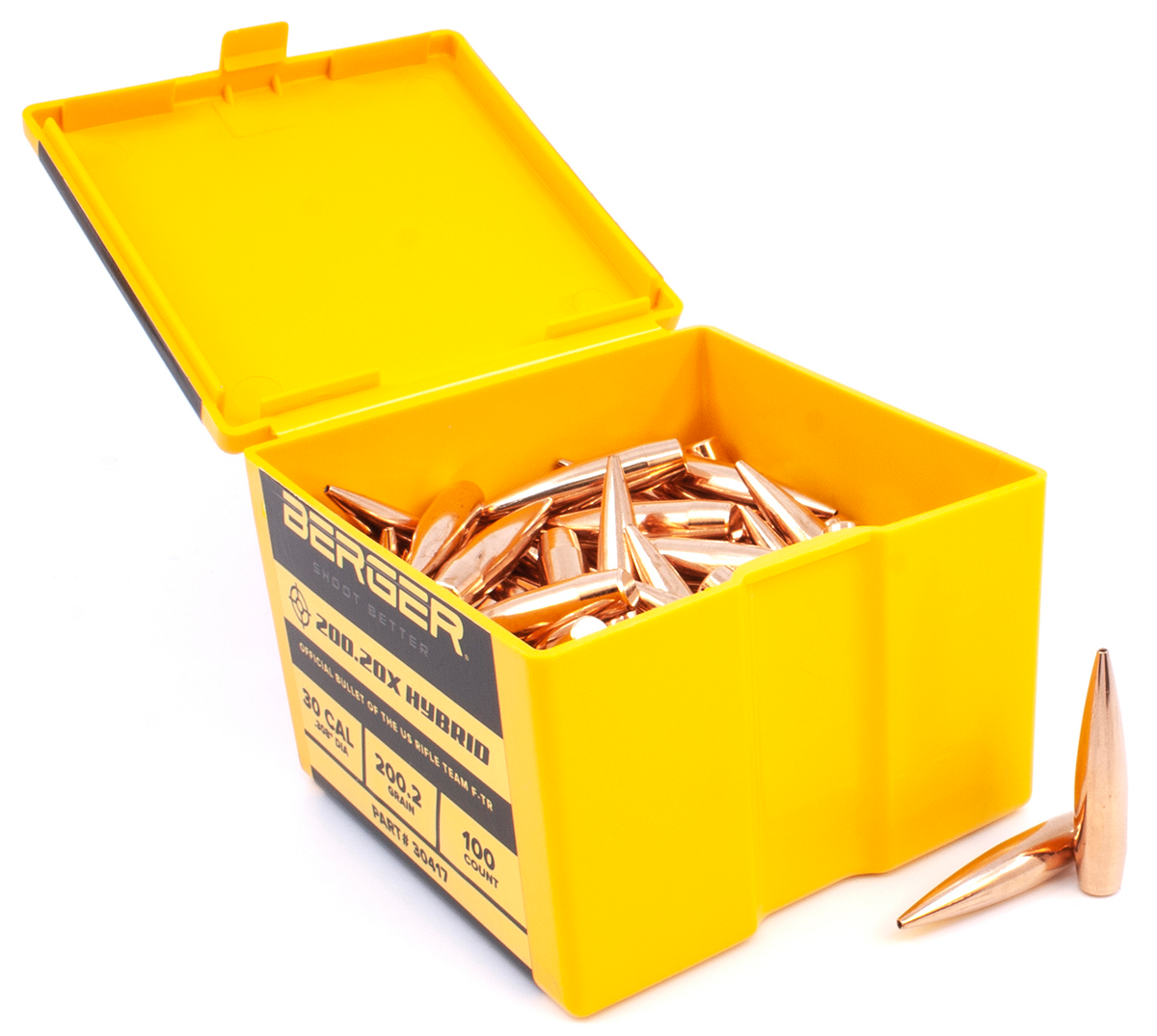 Berger Bullets Elite Hunter 338 Cal 300gr Boat Tail - 100/Box — view 3