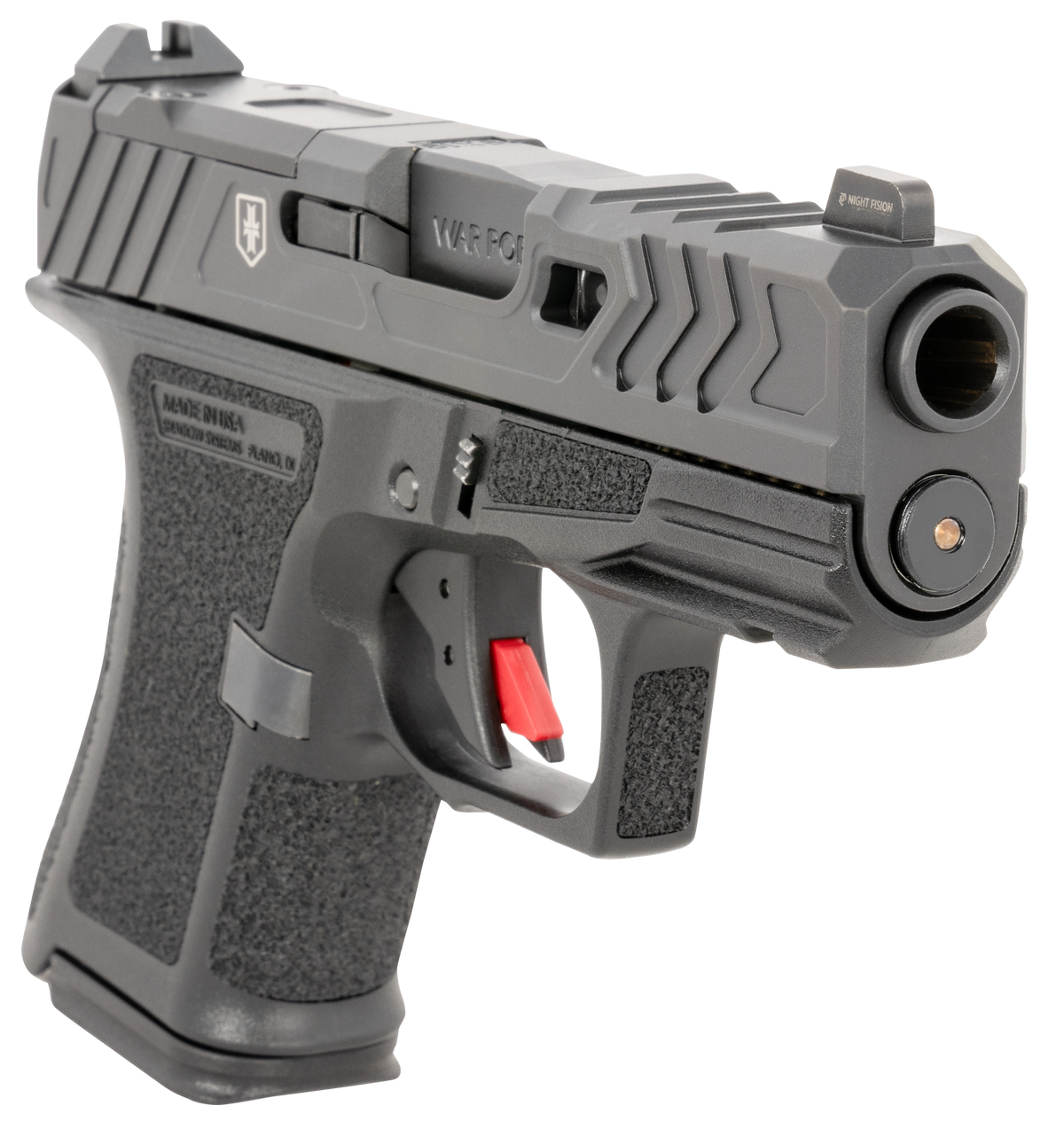 Shadow Systems CR920 War Poet 9mm Luger 3.4" 10+1/13+1 Semi-Auto Pistol - Black — view 3