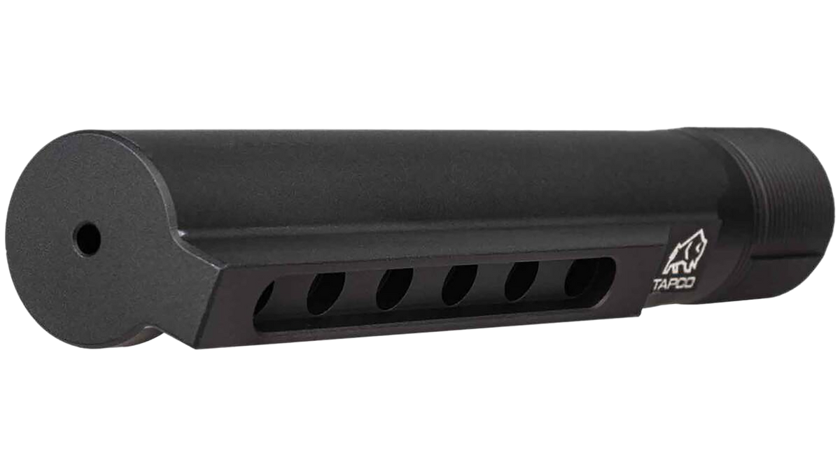 Tapco 6-Position Carbine Buffer Tube Black Anodized Mil-Spec AR-15 — view 3