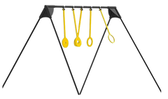 Caldwell Ring Challenge Rimfire KYL AR500 Steel 5-Ring Black/Yellow Reactive Target — view 3