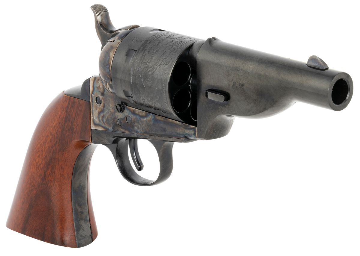 Taylor's & Company 550957 The Hickok Open-Top 45 Colt 3.50" 6-Rd SAO Revolver — view 3