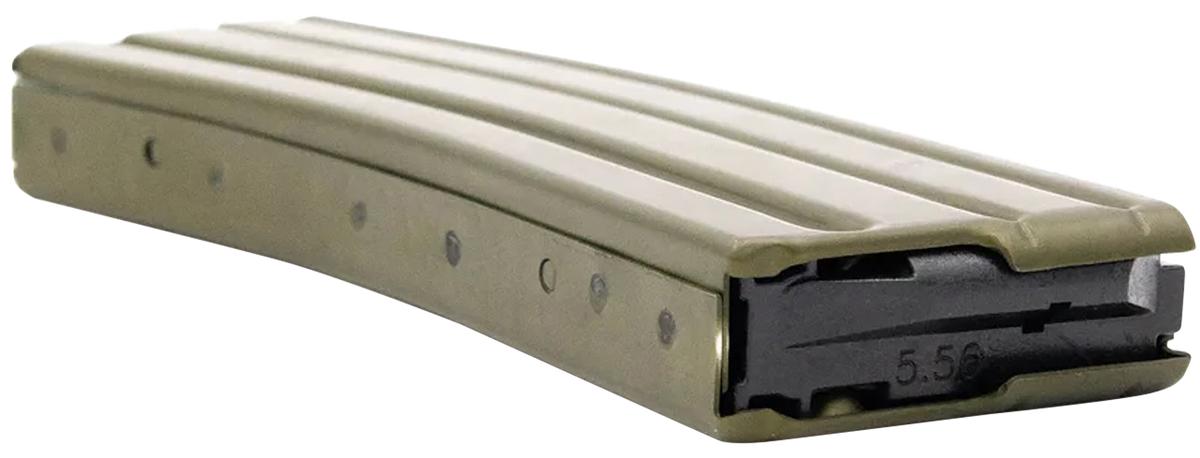 DuraMag Speed AR-15 30rd .300 Blackout/.223/5.56mm OD Green Aluminum Magazine — view 3