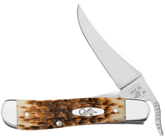 Case RussLock 2.70" Folding Pocket Knife Tru-Sharp SS Amber Bone — view 3