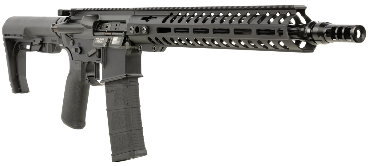 Patriot Ordnance Factory Minuteman 5.56x45mm NATO 13.75" 30+1 Semi-Auto Rifle — view 3