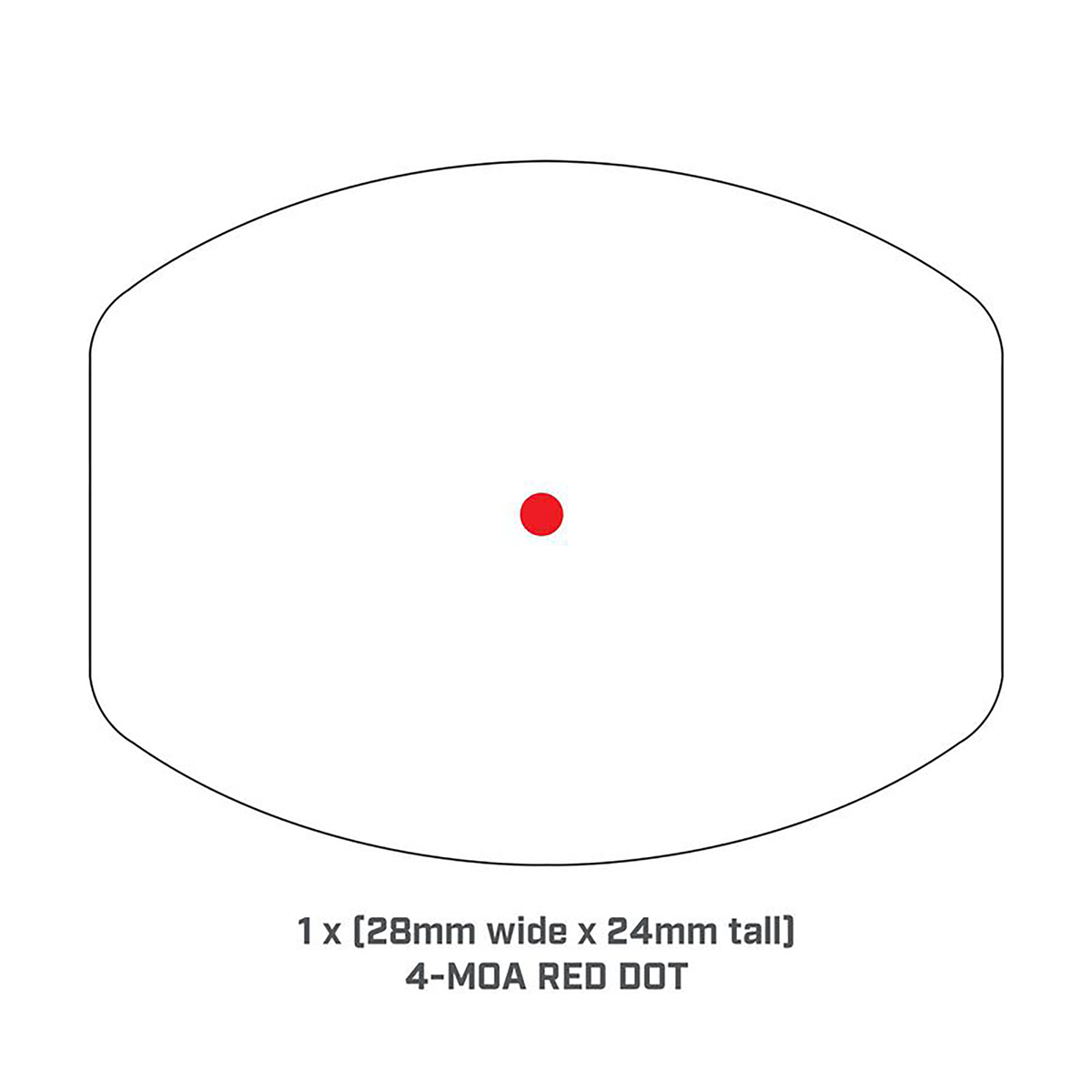Bushnell RXM-300 1x 28mm 4 MOA Red Dot Reflex Sight — view 3