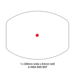 Bushnell RXM-300 1x 28mm 4 MOA Red Dot Reflex Sight — view 3