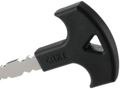 Columbia River CRKT 9705 Williams Defense Key 3.57" 3CR13 Steel Matte Black - Includes Phillips Screwdriver — view 3