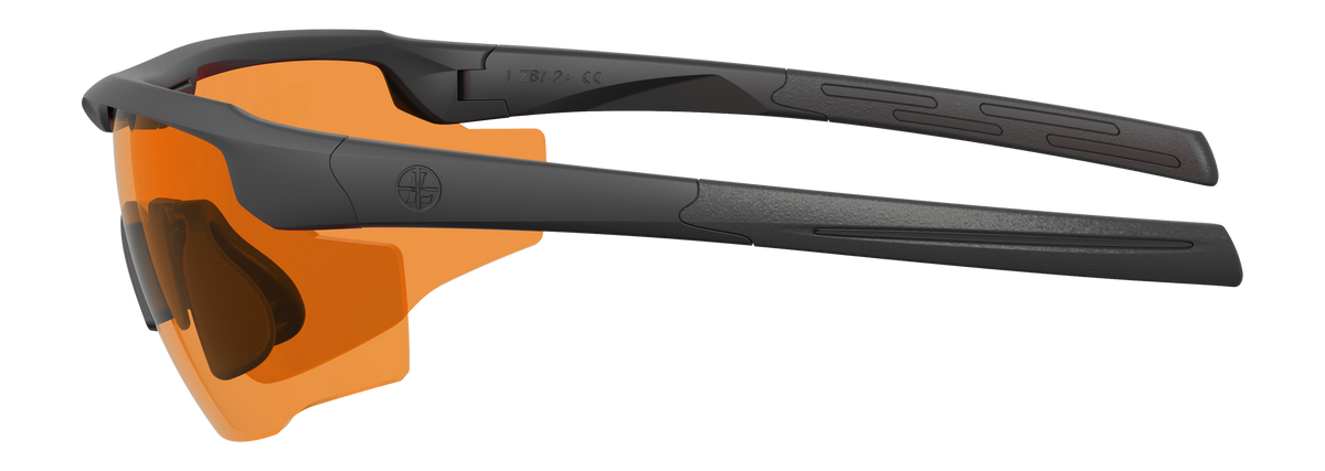 Leupold Sentinel Matte Black Shadow Gray Laser Safe Eyewear — view 3