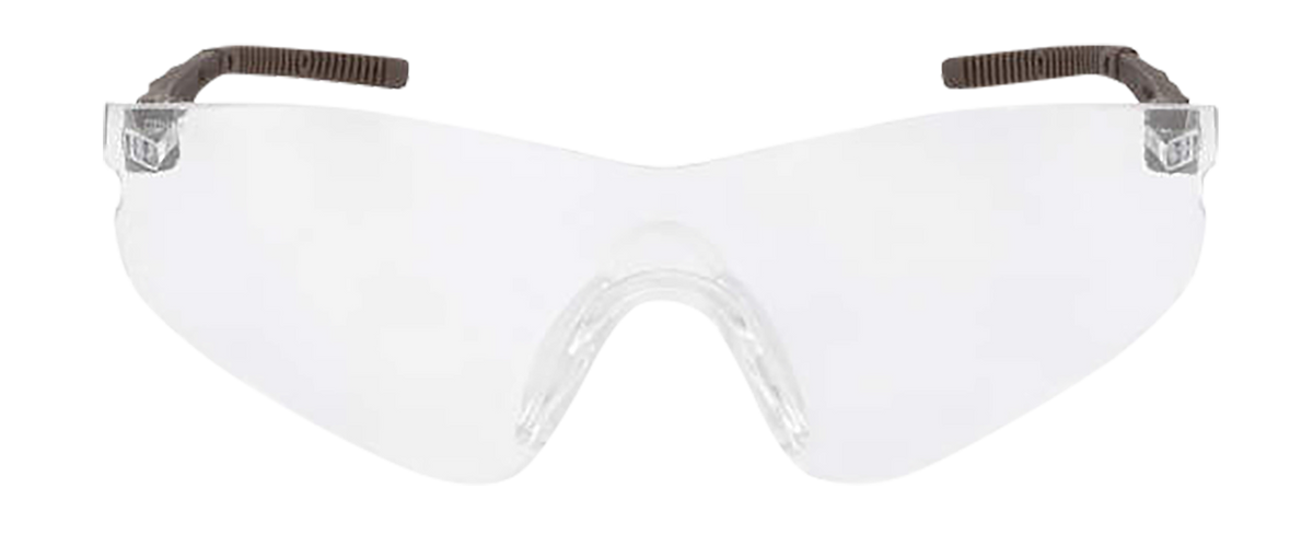 Radians DUY13010C Youth Clear Lens Brown Frame Safety Glasses — view 3