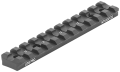 Leapers UTG PRO MTU030T22 Ruger 10/22 Picatinny Rail Mount - Matte Black Aluminum — view 3