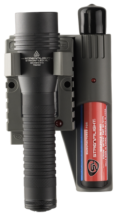 Streamlight Strion LED HL 615 Lumen Rechargeable Flashlight w/ PiggyBack Charger - Black Anodized Aluminum — view 3