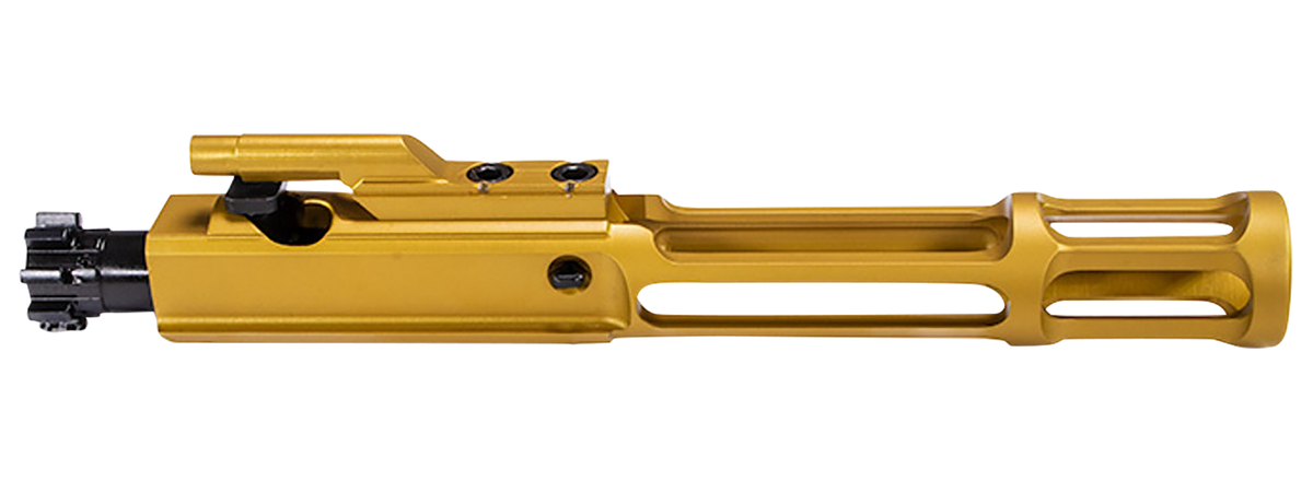 Faxon Firearms Gunner Lightweight AR-15 5.56x45mm NATO Bolt Carrier Group - TiN Gold — view 3