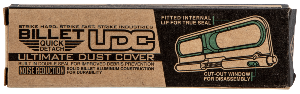 Strike Industries Ultimate Dust Cover Billet AR-15/M4/M16 .223/5.56 Red Aluminum — view 4