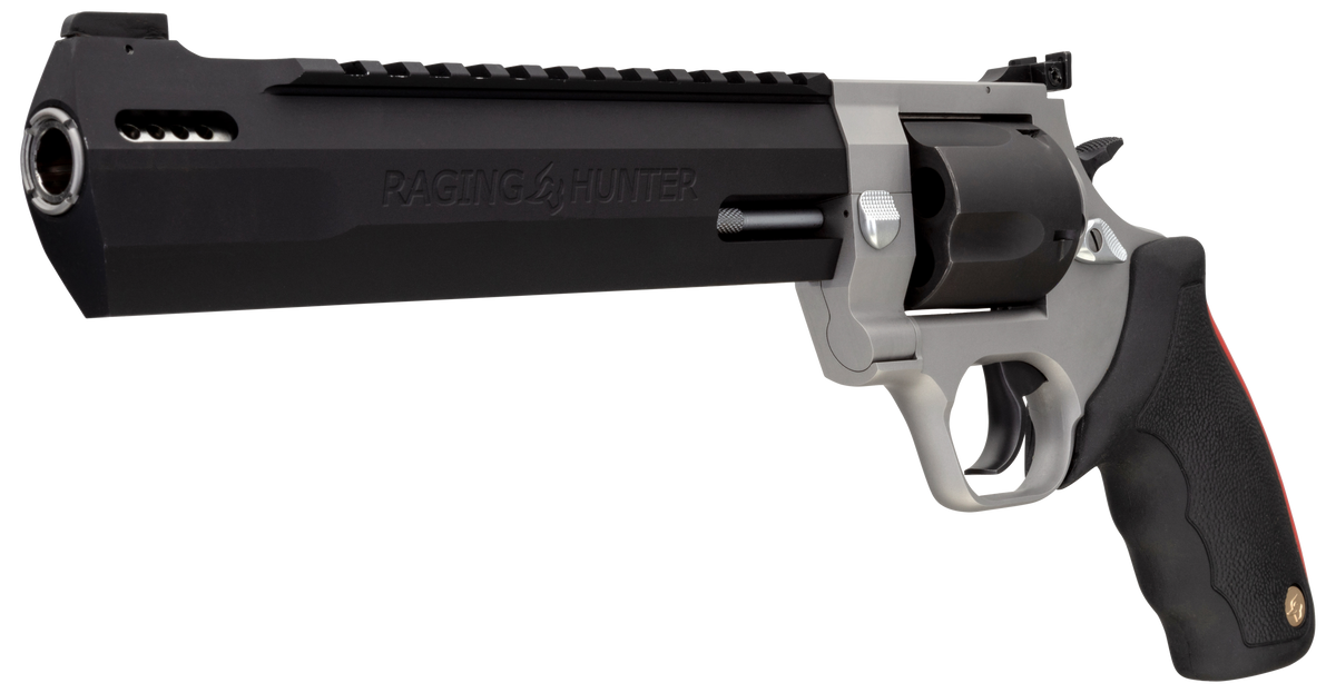 Taurus Raging Hunter 454 Casull 8.37" 5-Shot DA/SA Revolver - Matte Stainless / Black — view 4