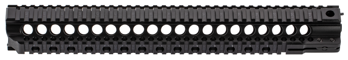 Midwest Industries T-Series 15" AR-15 Quad Rail Free Float Handguard - Black — view 4