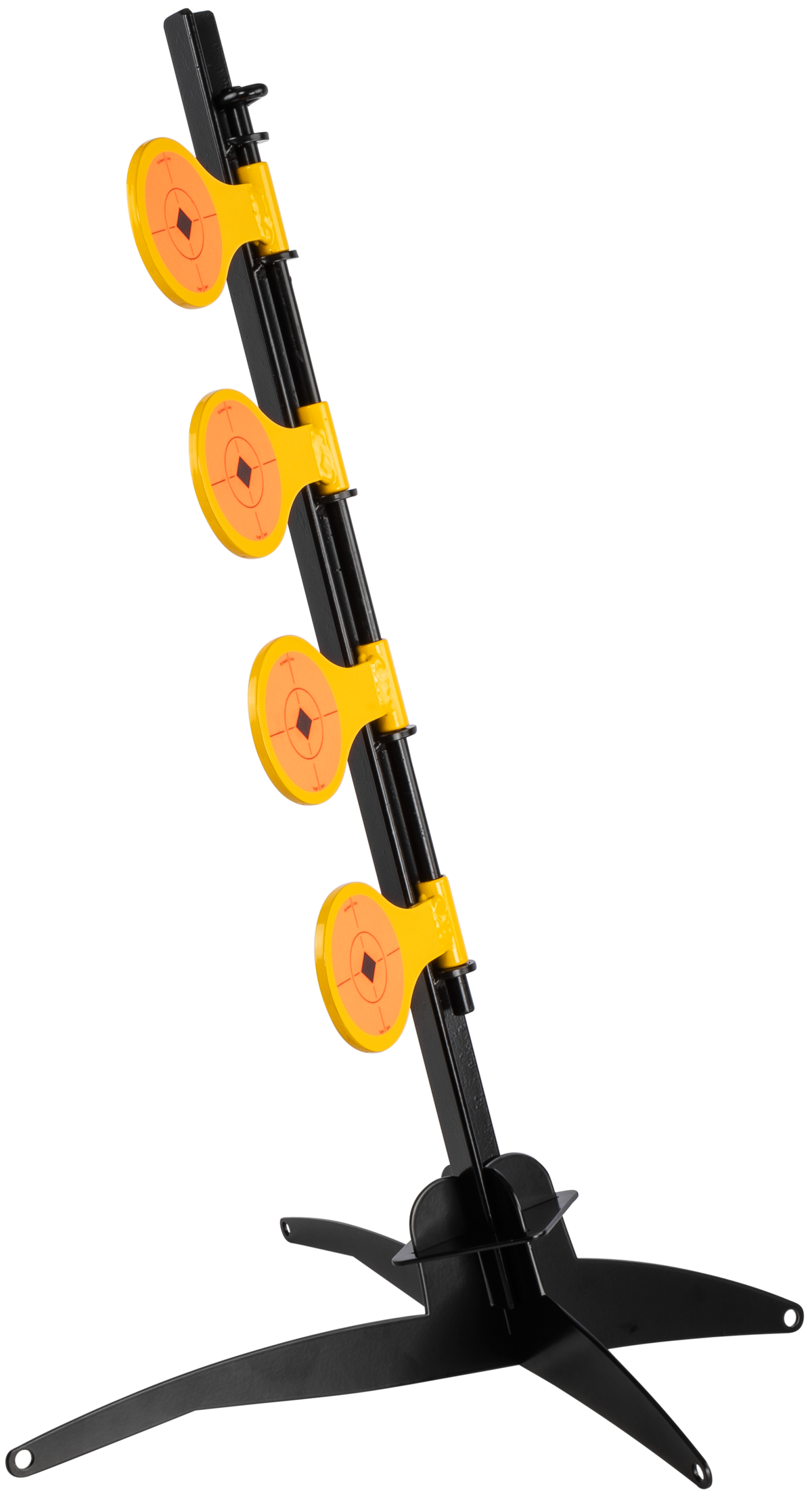 Birchwood Casey World of Targets Dueling Tree 3.5" Rimfire Steel Target - Orange/Yellow — view 4