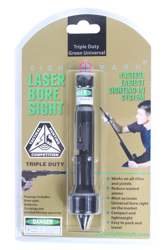 Sightmark Triple Duty Universal Green Laser Bore Sight .17-.50 Cal — view 4