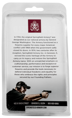 Springfield Armory XDS5002 Backstrap Sleeve .45 ACP Black Polymer — view 4